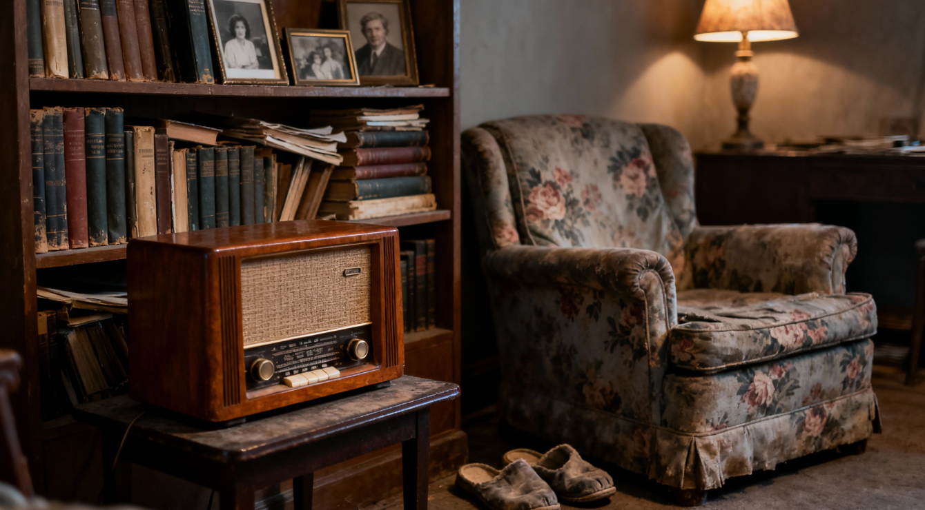 Aufgeräumte Wohnung einer Pflegeperson